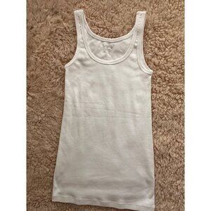 bcg white basic tank size s